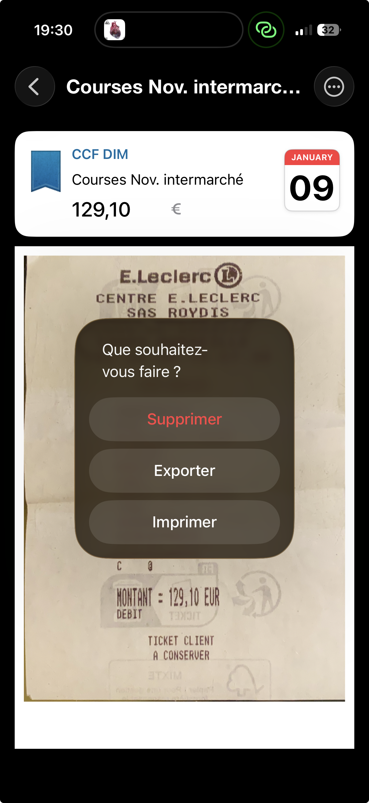 Options ticket individuel ScanTicket